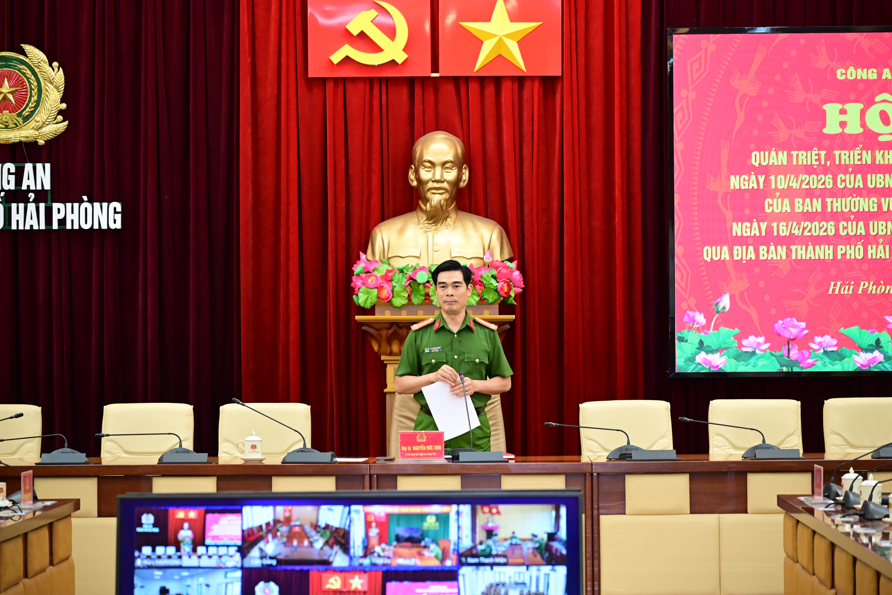 Quán triệt, triển khai Kế hoạch của UBND thành phố về thực hiện Chỉ thị của Ban Thường vụ Thành ủy về lãnh đạo, chỉ đạo bảo đảm TTATGT